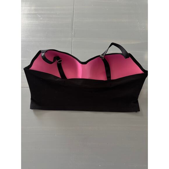 Pink Victoria's Secret Wireless Lightly lined XXL Black Bra - Picture 4 of 5